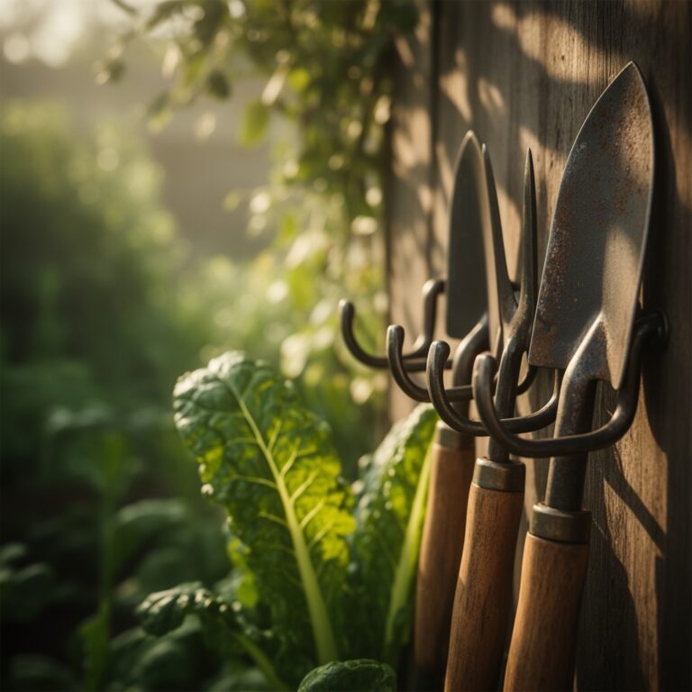 8 Best Vegetable Garden Tool Wall Hooks for Efficient Shed Organization