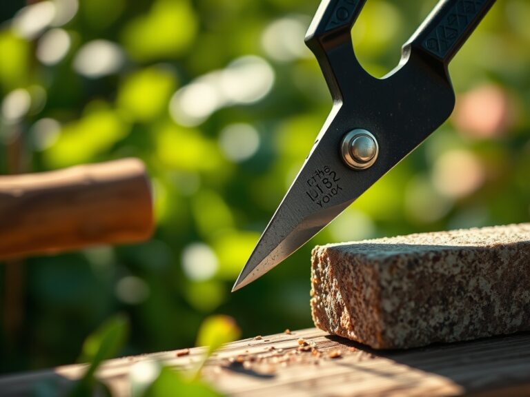 6 Natural Ways to Sharpen Shears with a Whetstone